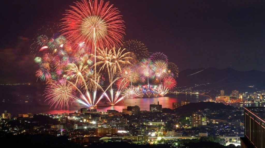 松江水郷祭　花火大会