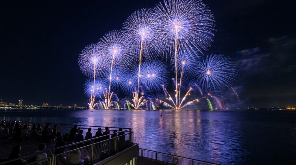 松江水郷祭　花火大会
