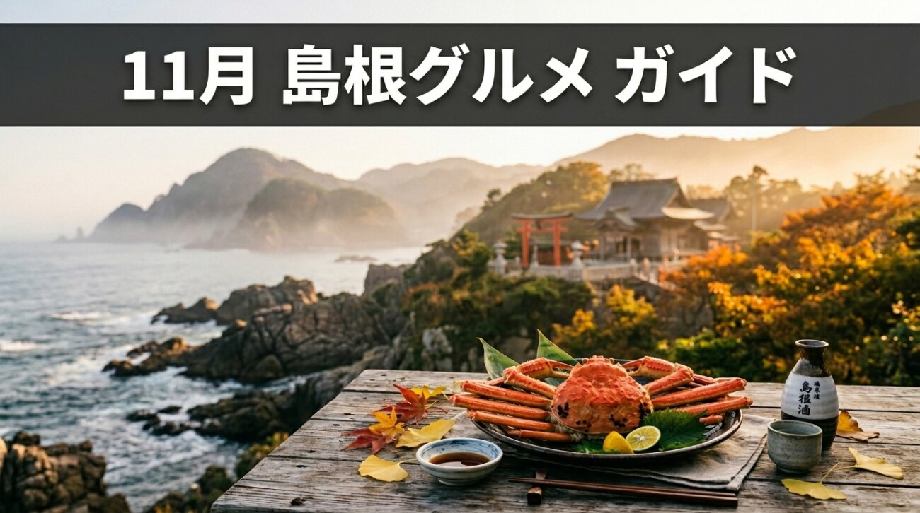 11月の島根のグルメ完全ガイド｜カニ・新そば・のどぐろを現地在住者が徹底解説