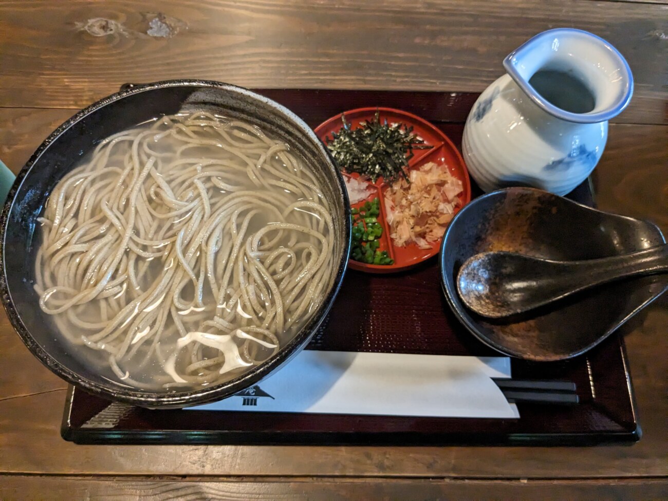 出雲そばの釜揚げそば