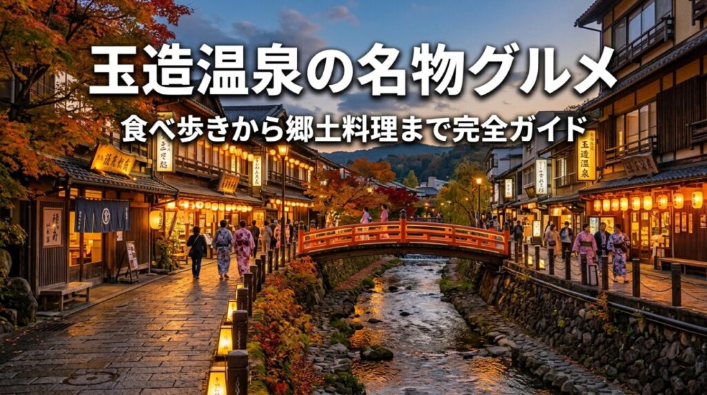 玉造温泉の名物グルメ完全ガイド｜食べ歩きから宍道湖七珍まで出雲在住者が厳選