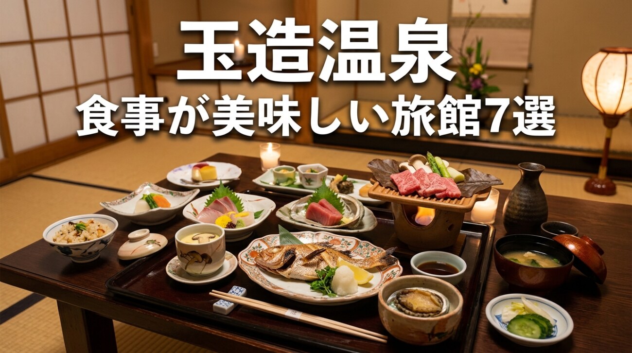 玉造温泉で食事が美味しい旅館7選｜のどぐろ・島根和牛・会席を楽しむ宿