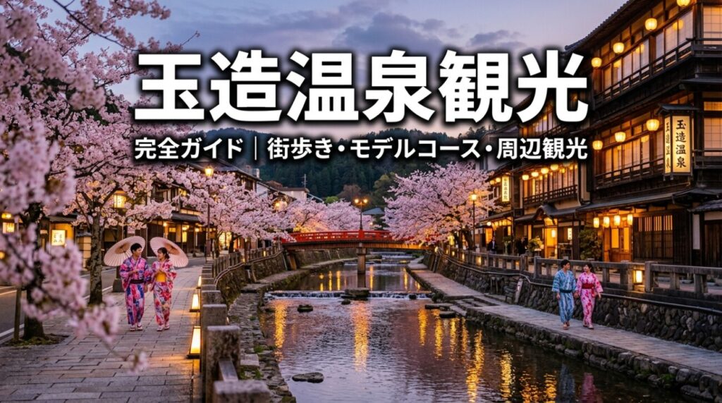 玉造温泉観光 完全ガイド｜初めてでも失敗しない街歩き・モデルコース・周辺観光まとめ【2026年版】