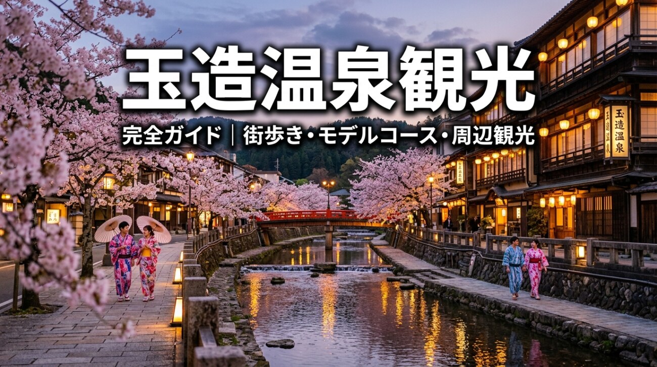 玉造温泉観光 完全ガイド｜初めてでも失敗しない街歩き・モデルコース・周辺観光まとめ【2026年版】