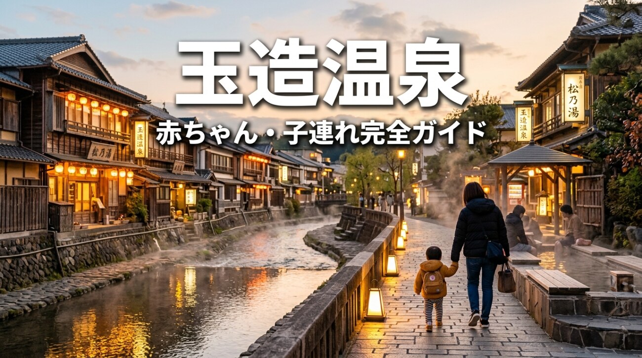 玉造温泉は赤ちゃん・子連れでも大丈夫?月齢別ケアから幼児・小学生の楽しみ方、おすすめ宿まで出雲在住ライターが解説