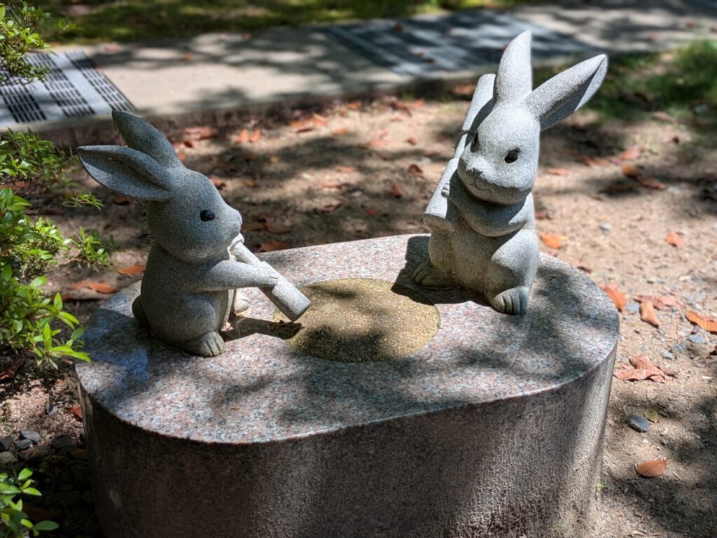 出雲大社 うさぎ オブジェ