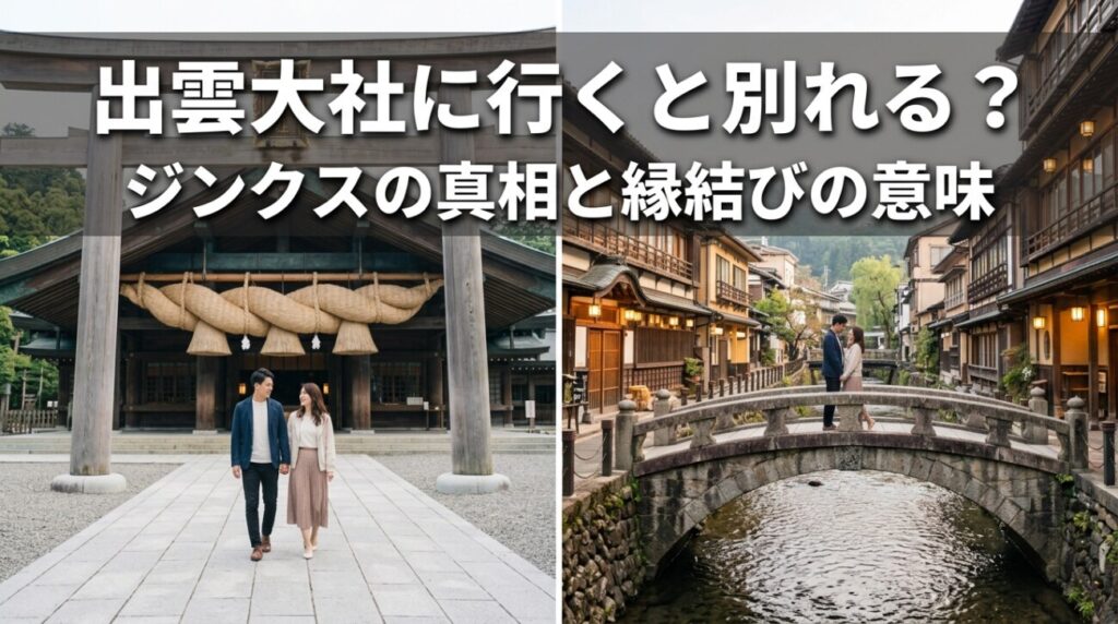 出雲大社 カップルで行くと別れる？真相・参拝マナー・良縁を深める過ごし方まとめ