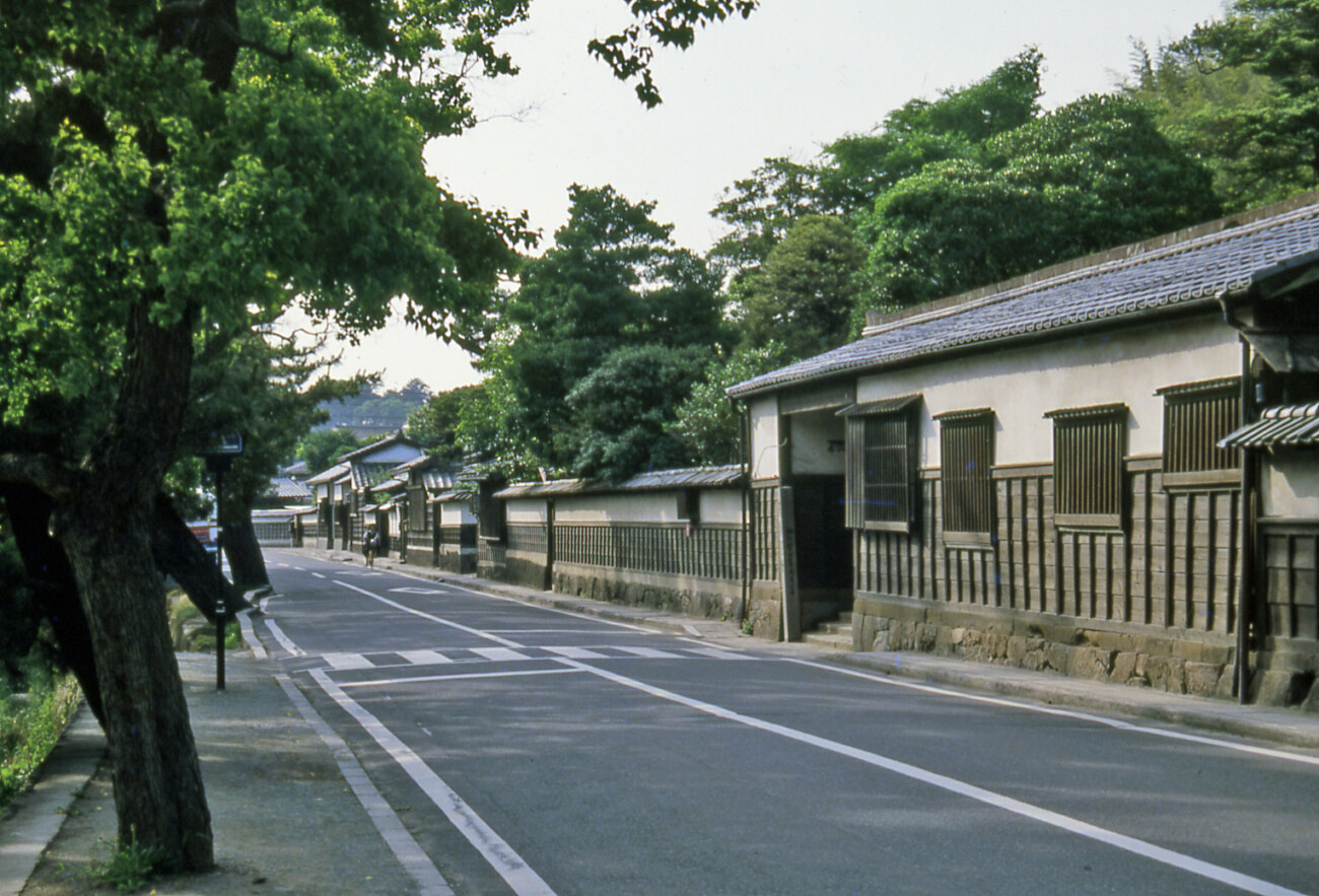 塩見縄手 武家屋敷