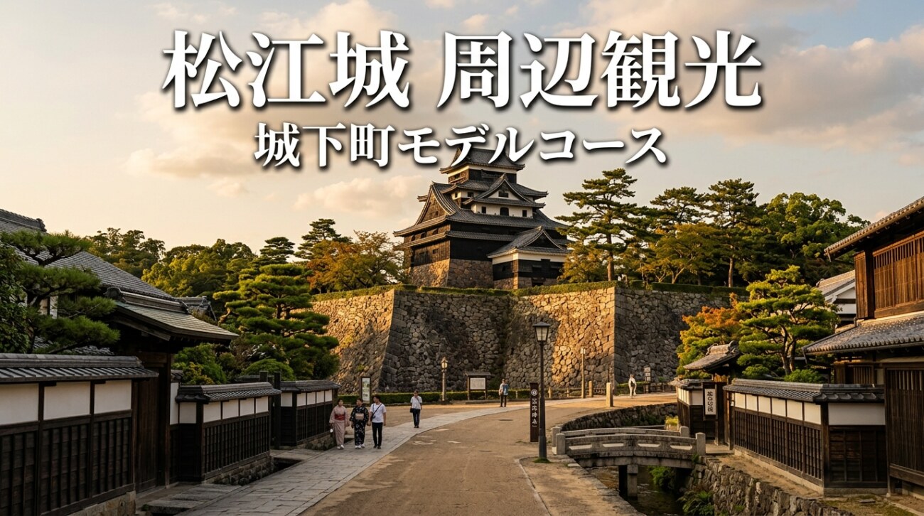 松江城 周辺観光完全ガイド｜城下町モデルコースで巡る武家屋敷・興雲閣・松江歴史館