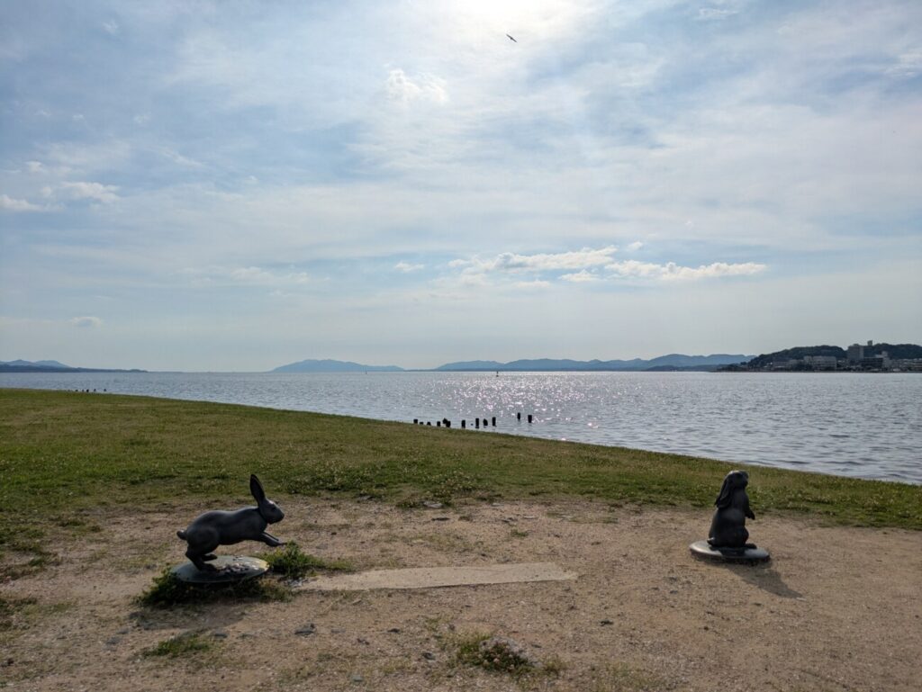 島根県立美術館 うさぎ