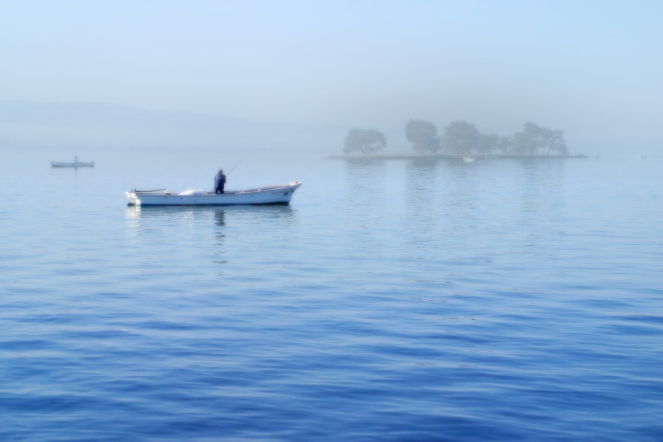 宍道湖の風景
