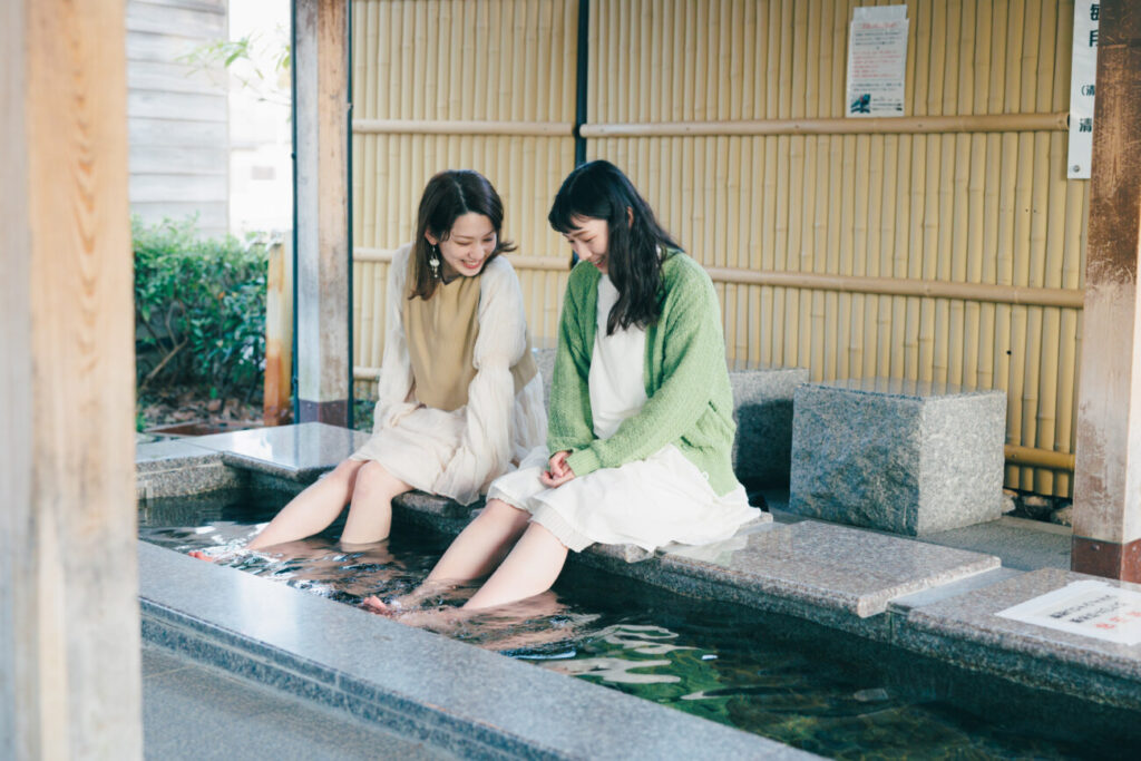 しんじ湖温泉 足湯