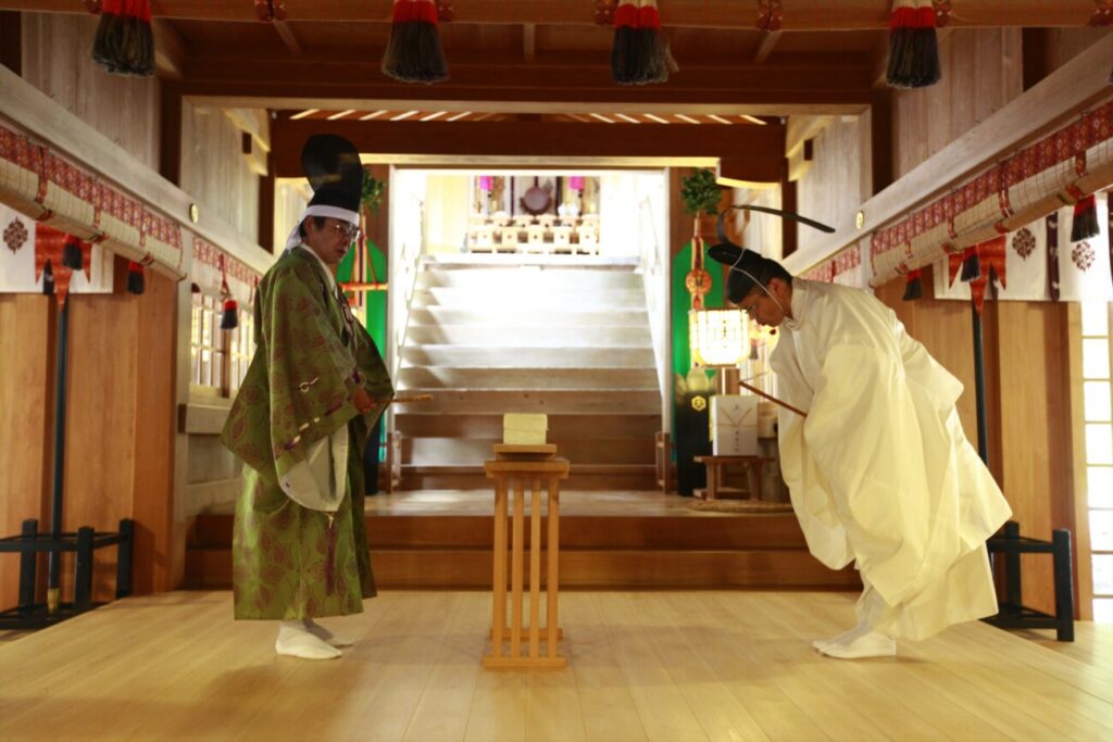 熊野大社 亀太夫神事