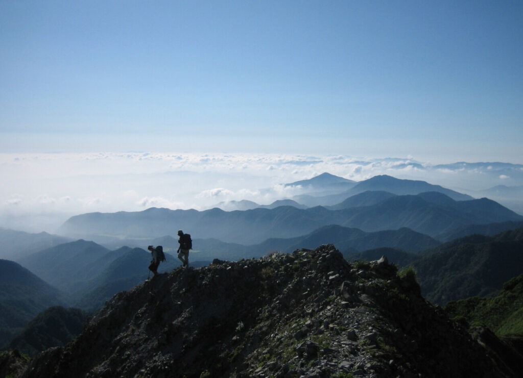 大山登山
