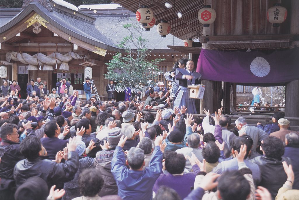 熊野大社 節分祭