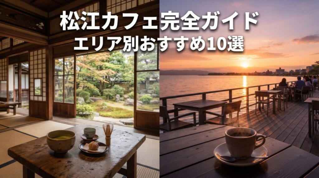 【2026年最新】松江のおすすめカフェ12選｜松江城・宍道湖・駅周辺の人気店を紹介