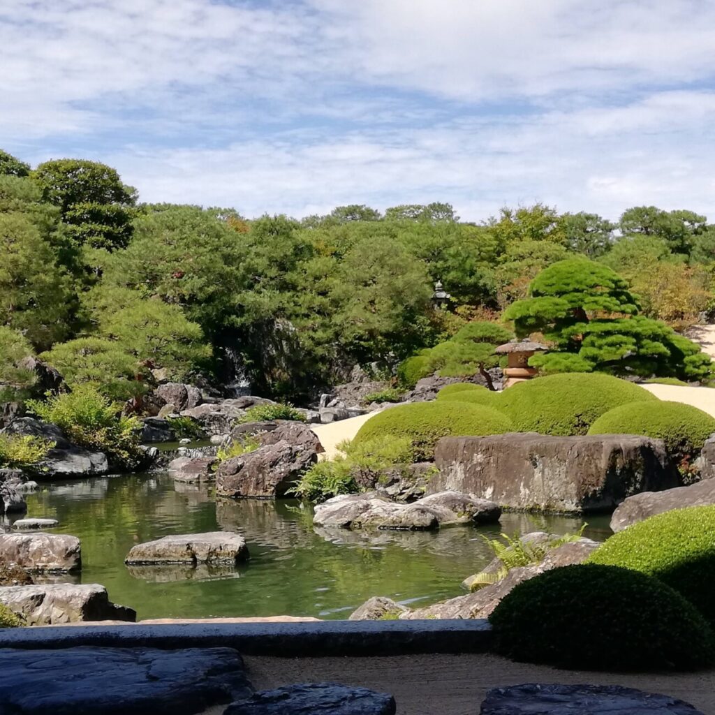 足立美術館　庭園