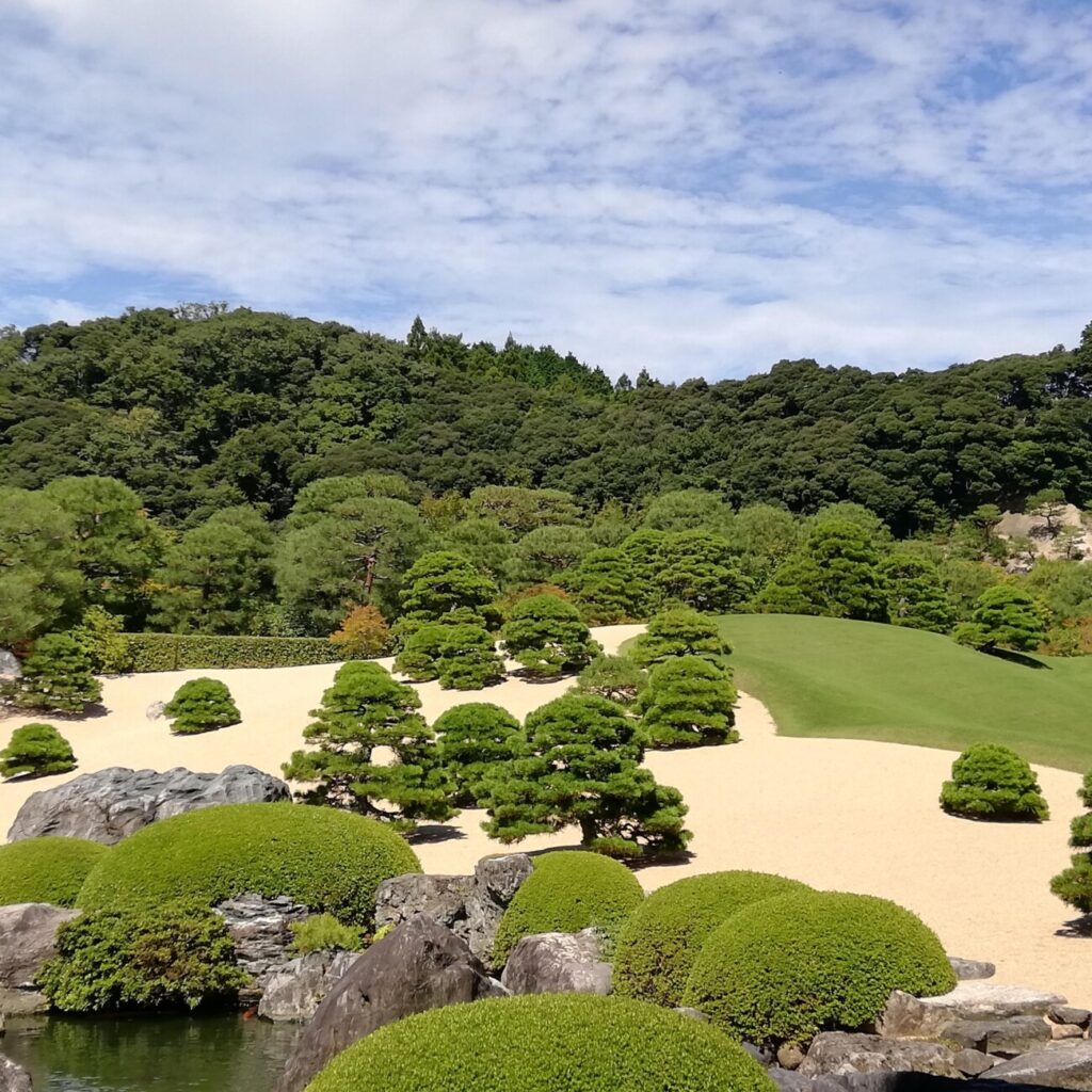 足立美術館　庭園