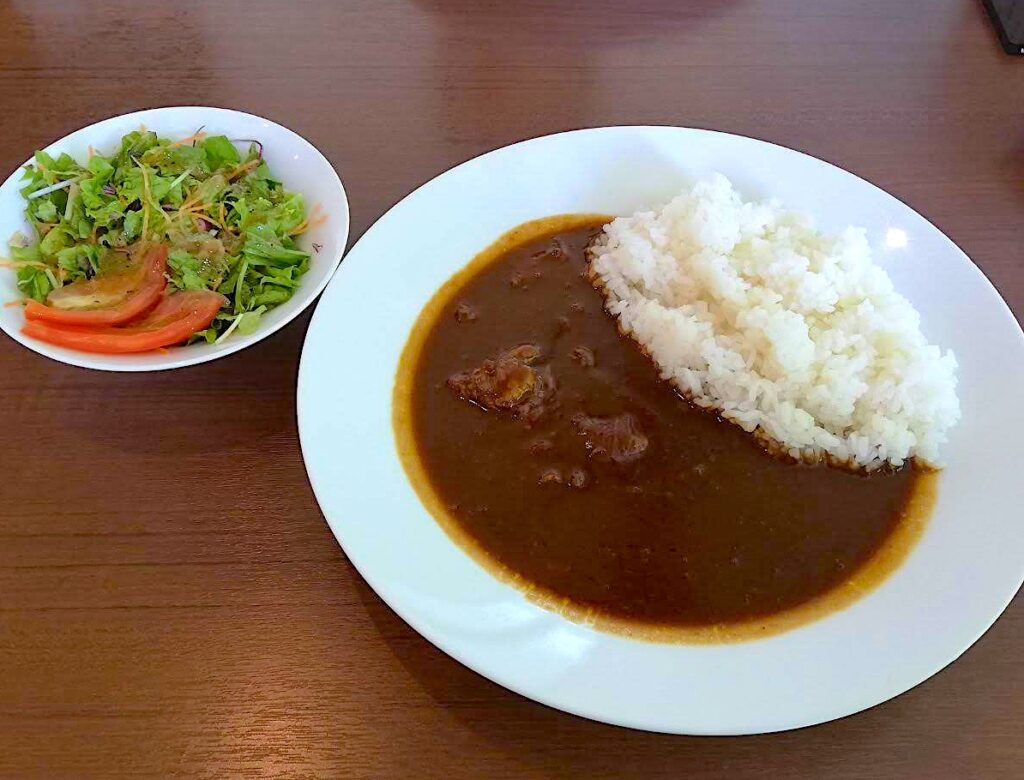 足立美術館 ビーフカレー