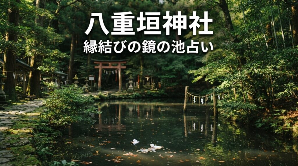 八重垣神社の縁結びとは？鏡の池占いの方法とご利益、出雲大社との両参りモデルコース