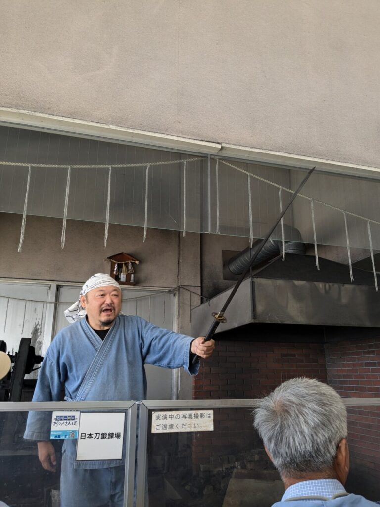 奥出雲たたらと刀剣館 刀鍛冶