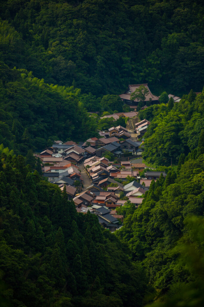 石見銀山　大森街並み