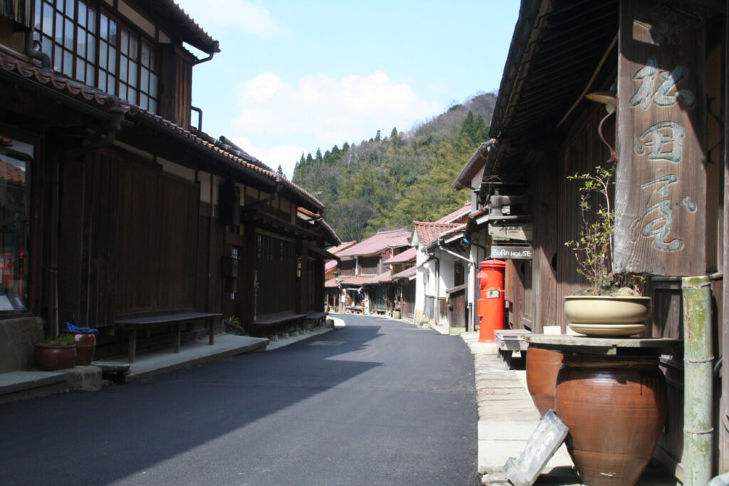石見銀山　大森街並み