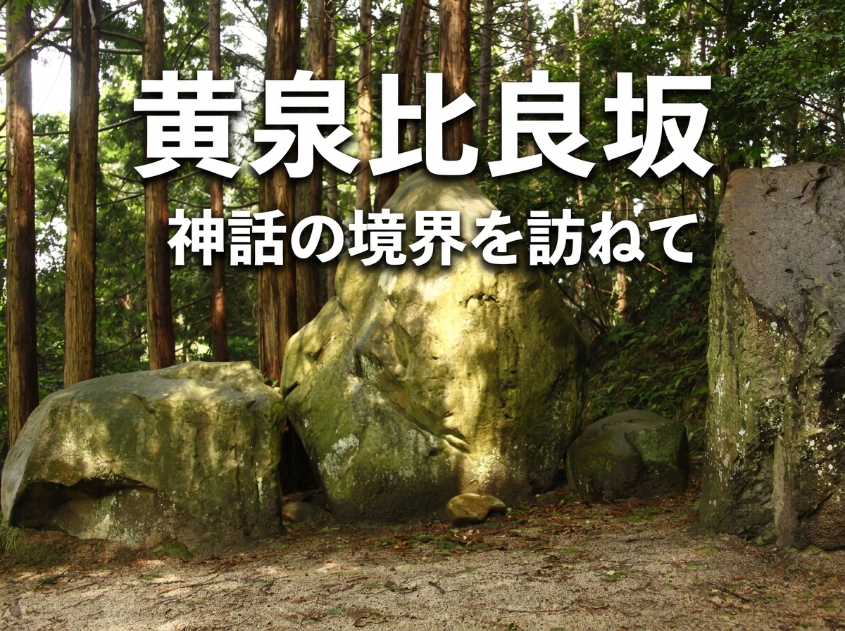 黄泉比良坂とは?古事記の神話・心霊の噂・アクセス・天国への手紙を解説