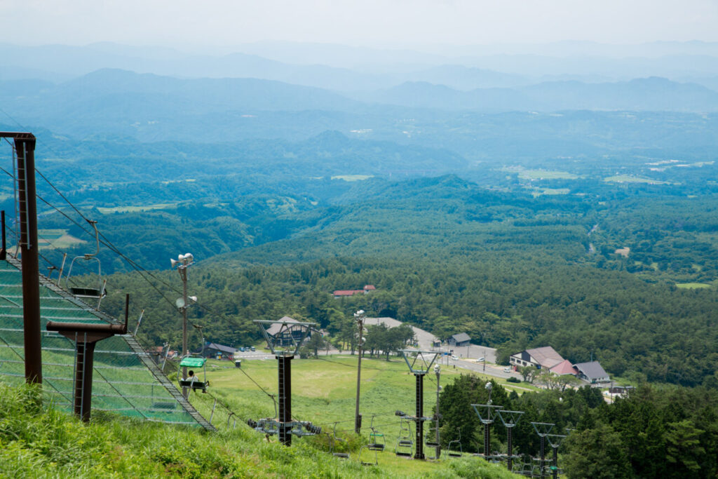大山 桝水高原 天空リフト